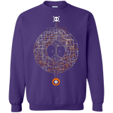 Sweatshirts Purple / Small LABYRINTH OF DEATH Crewneck Sweatshirt