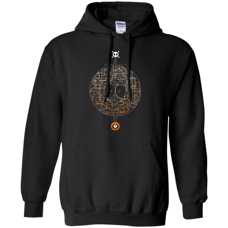 Sweatshirts Black / Small LABYRINTH OF DEATH Pullover Hoodie