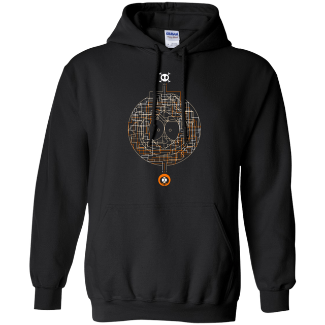 Sweatshirts Black / Small LABYRINTH OF DEATH Pullover Hoodie
