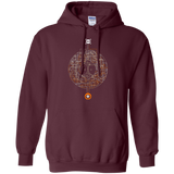 Sweatshirts Maroon / Small LABYRINTH OF DEATH Pullover Hoodie