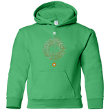 Sweatshirts Irish Green / YS LABYRINTH OF DEATH Youth Hoodie