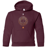 Sweatshirts Maroon / YS LABYRINTH OF DEATH Youth Hoodie