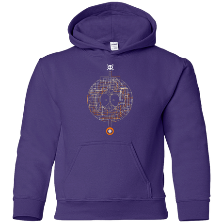 Sweatshirts Purple / YS LABYRINTH OF DEATH Youth Hoodie
