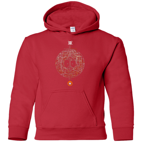 Sweatshirts Red / YS LABYRINTH OF DEATH Youth Hoodie