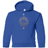 Sweatshirts Royal / YS LABYRINTH OF DEATH Youth Hoodie