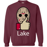 Sweatshirts Maroon / S Lake Crewneck Sweatshirt