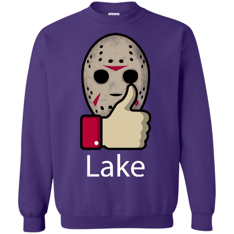 Sweatshirts Purple / S Lake Crewneck Sweatshirt