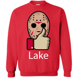 Sweatshirts Red / S Lake Crewneck Sweatshirt
