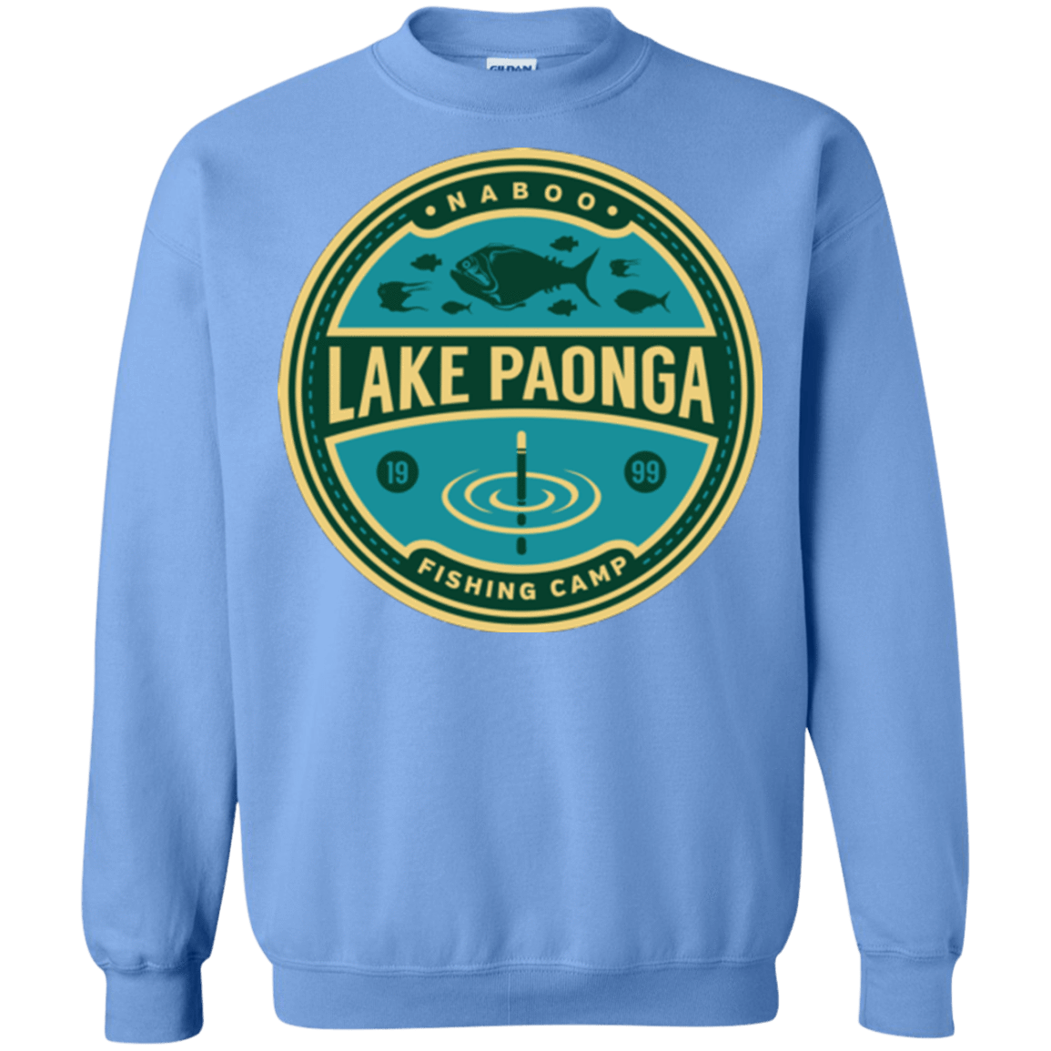 Sweatshirts Carolina Blue / Small Lake Paonga Fishing Camp Crewneck Sweatshirt