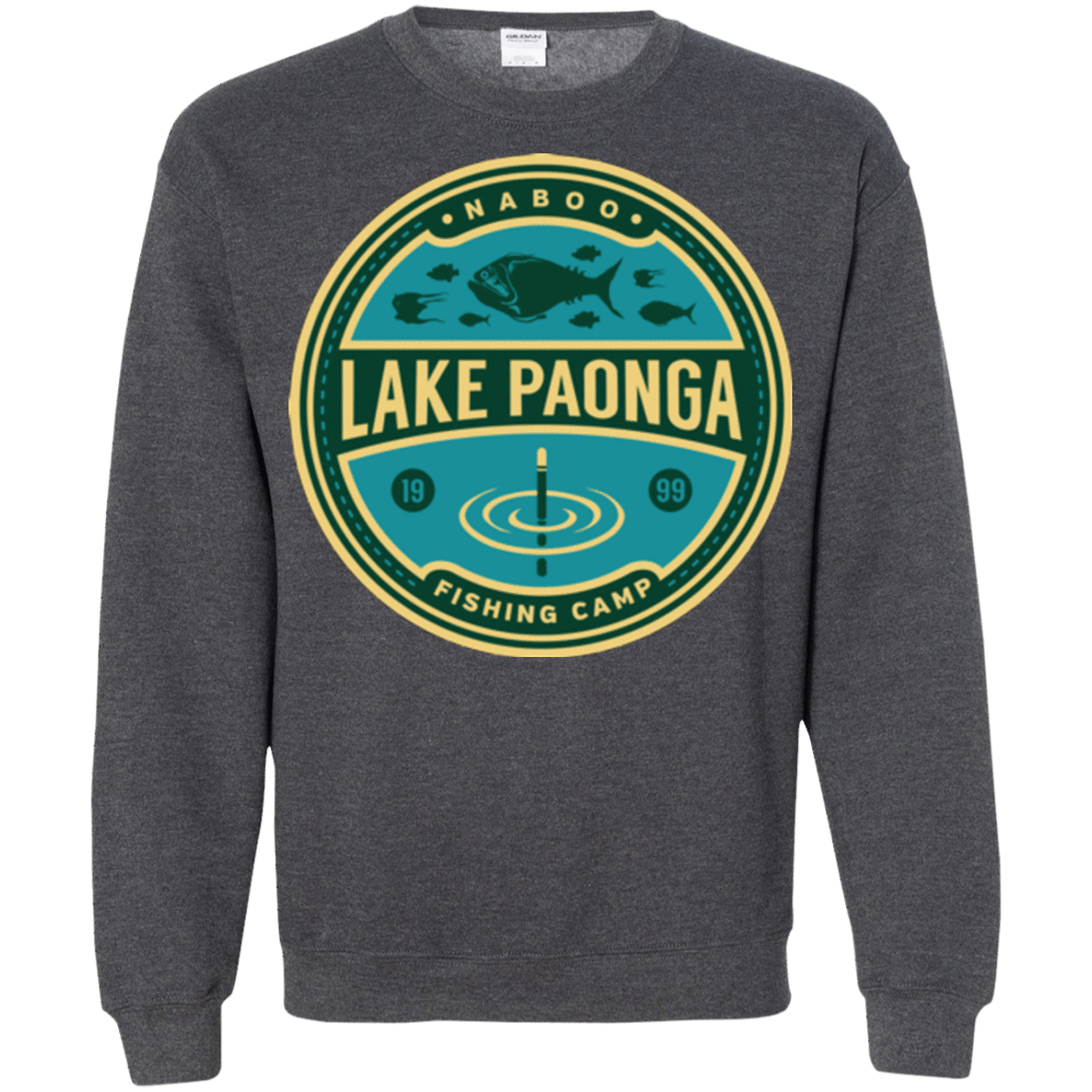 Sweatshirts Dark Heather / Small Lake Paonga Fishing Camp Crewneck Sweatshirt