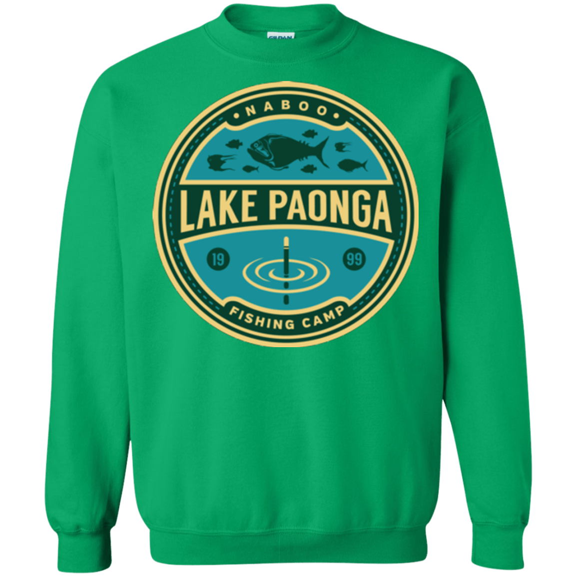 Lake Paonga Fishing Camp Crewneck Sweatshirt