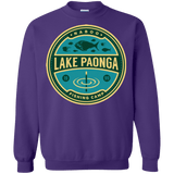 Sweatshirts Purple / Small Lake Paonga Fishing Camp Crewneck Sweatshirt