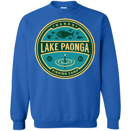 Sweatshirts Royal / Small Lake Paonga Fishing Camp Crewneck Sweatshirt
