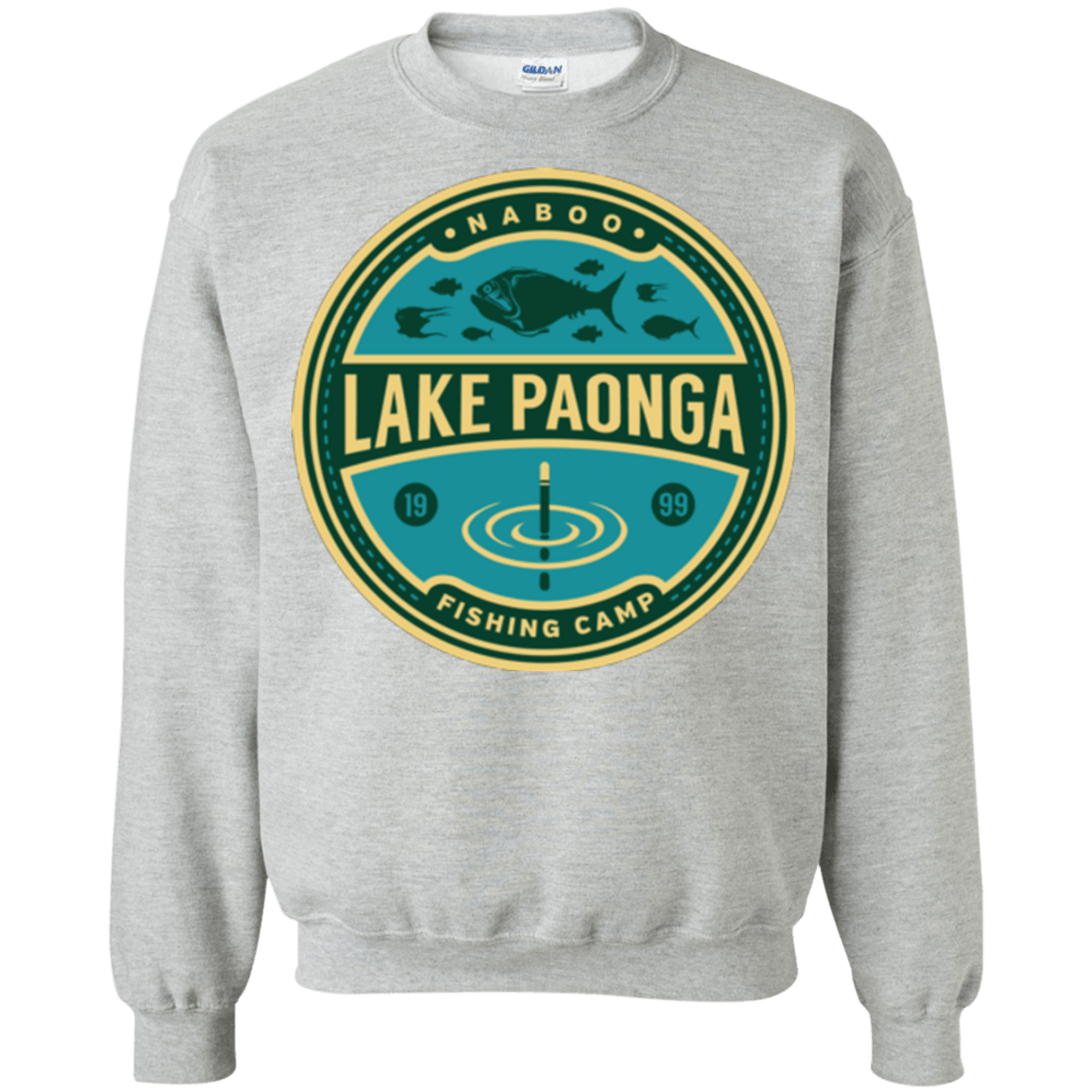 Lake Paonga Fishing Camp Crewneck Sweatshirt