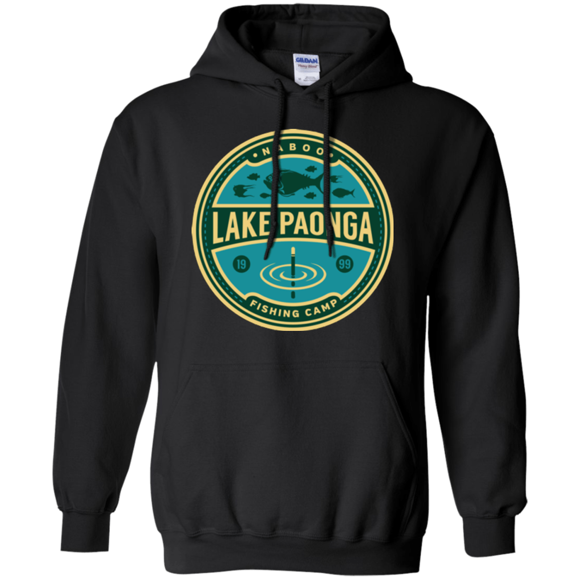 Sweatshirts Black / Small Lake Paonga Fishing Camp Pullover Hoodie