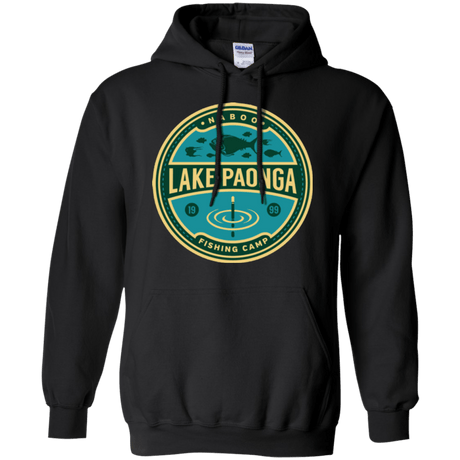 Sweatshirts Black / Small Lake Paonga Fishing Camp Pullover Hoodie