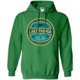 Sweatshirts Irish Green / Small Lake Paonga Fishing Camp Pullover Hoodie