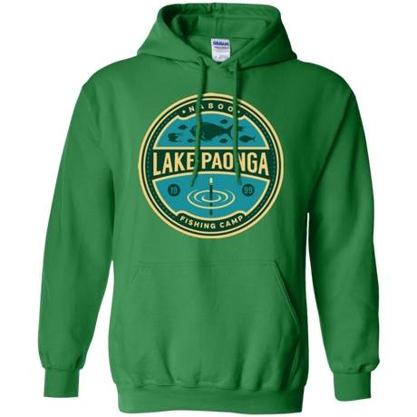 Sweatshirts Irish Green / Small Lake Paonga Fishing Camp Pullover Hoodie