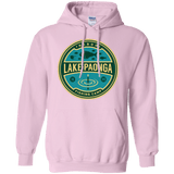 Sweatshirts Light Pink / Small Lake Paonga Fishing Camp Pullover Hoodie