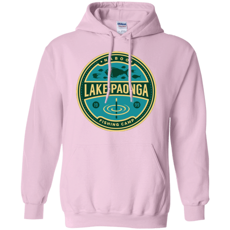 Sweatshirts Light Pink / Small Lake Paonga Fishing Camp Pullover Hoodie