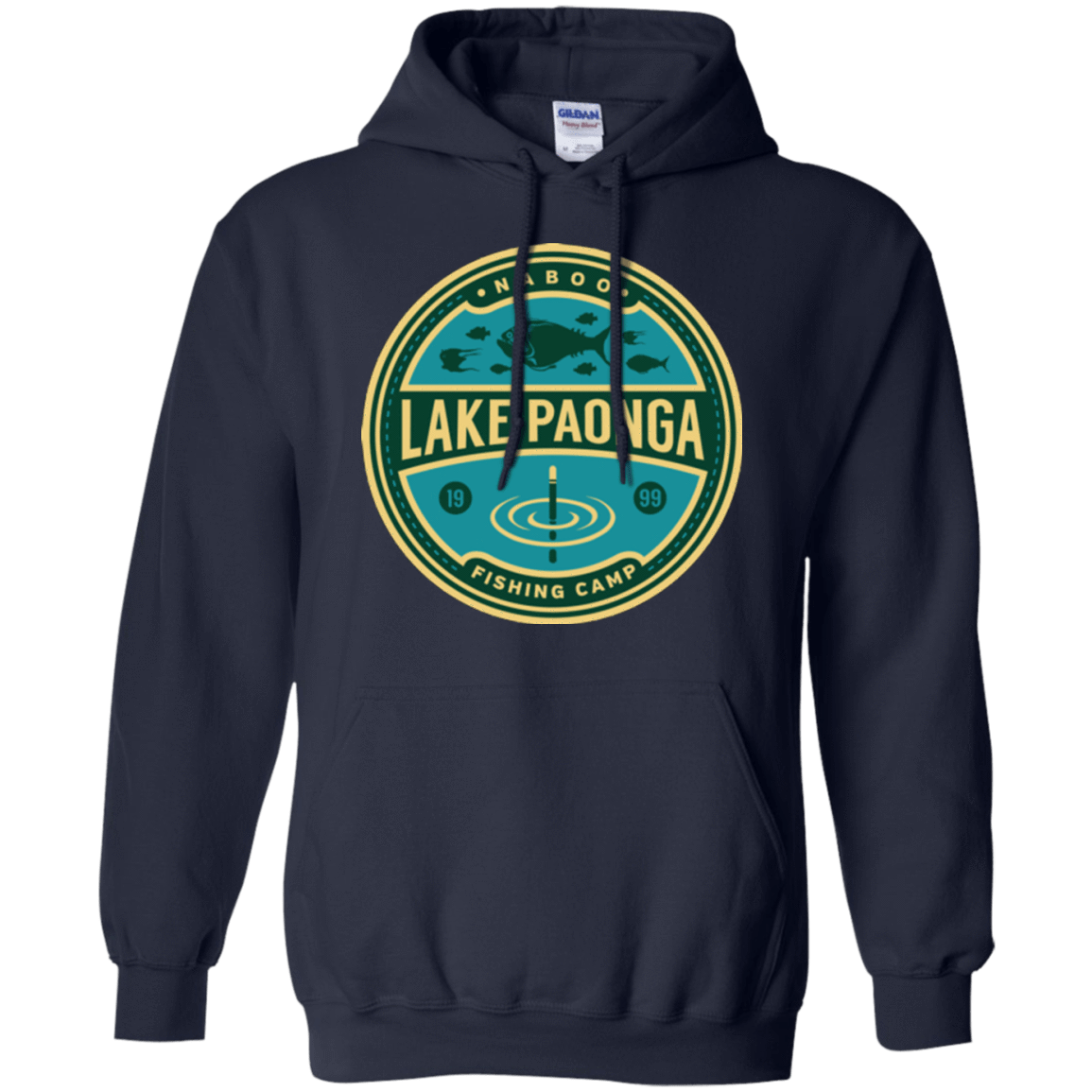 Sweatshirts Navy / Small Lake Paonga Fishing Camp Pullover Hoodie