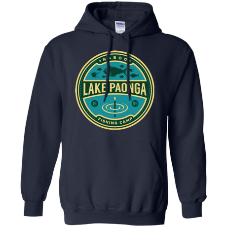 Sweatshirts Navy / Small Lake Paonga Fishing Camp Pullover Hoodie