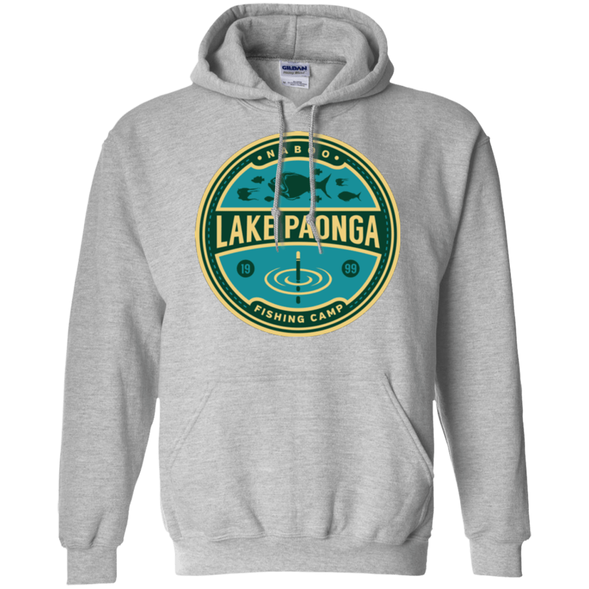 Lake Paonga Fishing Camp Pullover Hoodie