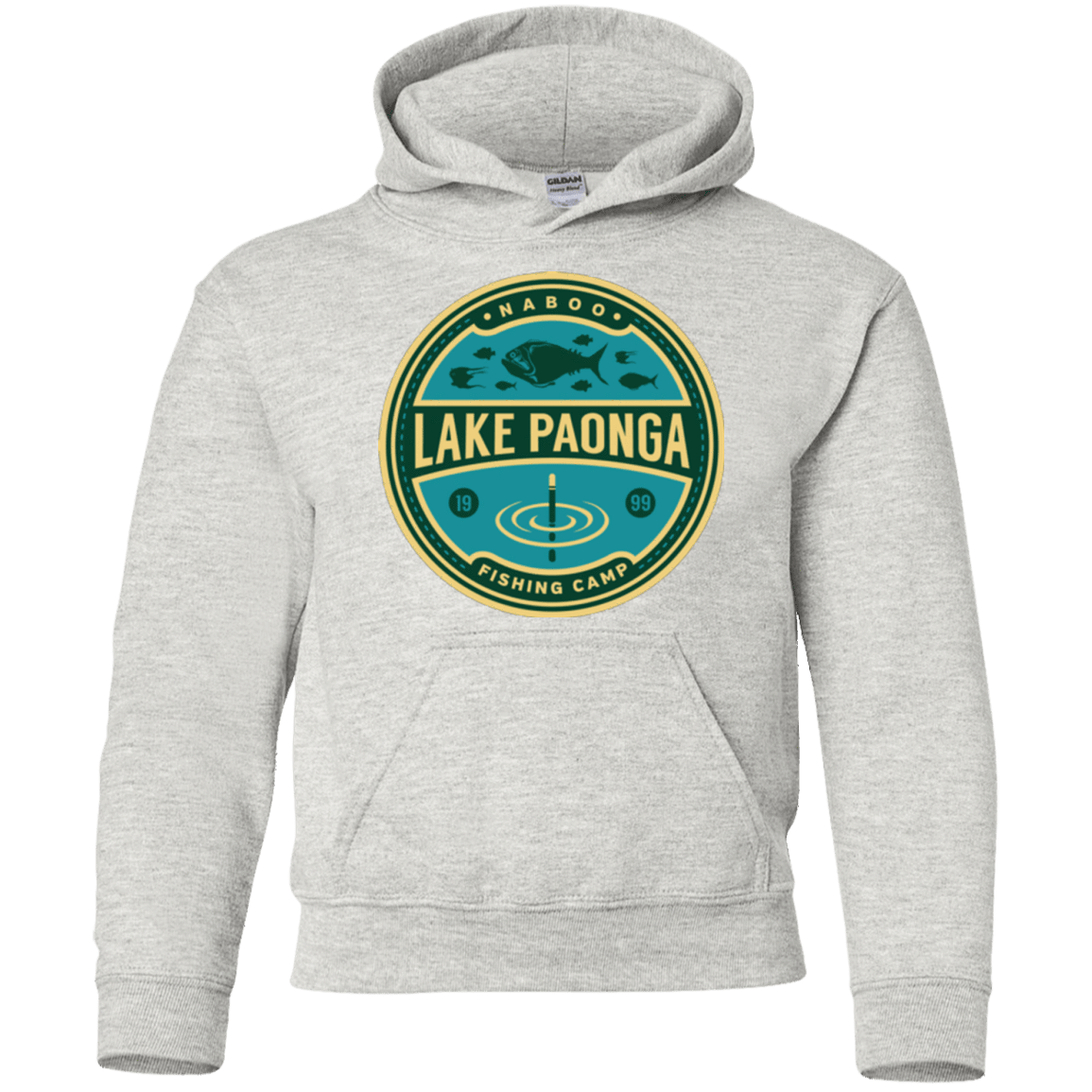 Sweatshirts Ash / YS Lake Paonga Fishing Camp Youth Hoodie