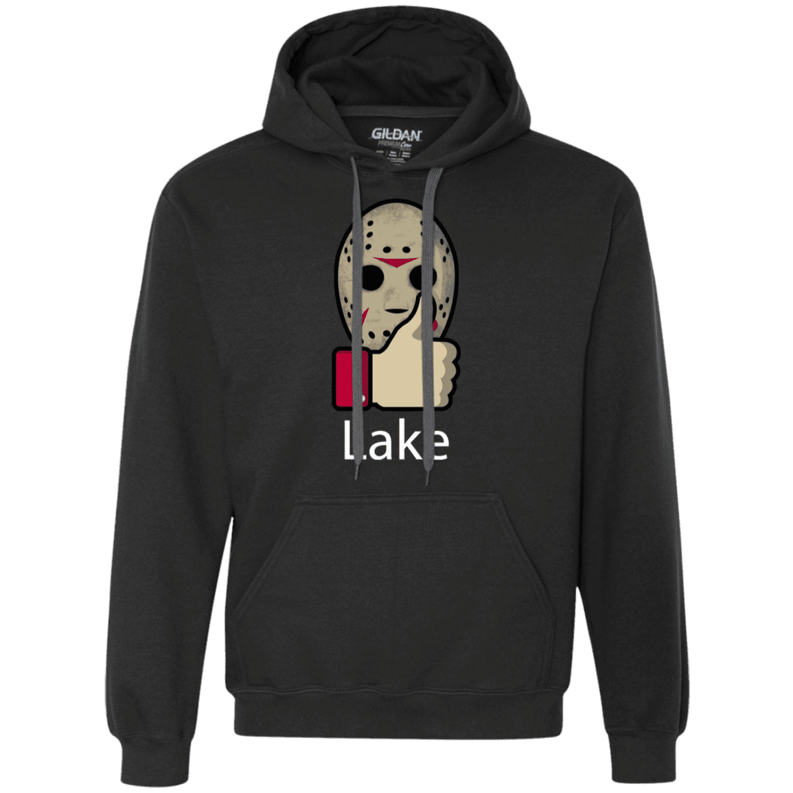 Sweatshirts Black / S Lake Premium Fleece Hoodie