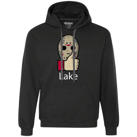 Sweatshirts Black / S Lake Premium Fleece Hoodie