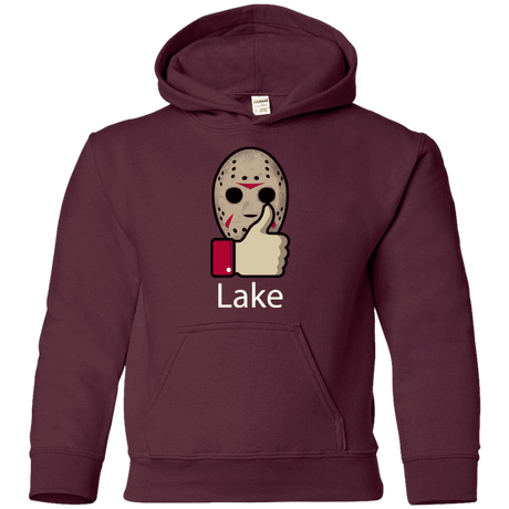 Sweatshirts Maroon / YS Lake Youth Hoodie