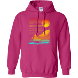 Sweatshirts Heliconia / S Landscape Painted With Tea Pullover Hoodie