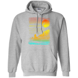 Sweatshirts Sport Grey / S Landscape Painted With Tea Pullover Hoodie