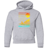 Sweatshirts Sport Grey / YS Landscape Painted With Tea Youth Hoodie