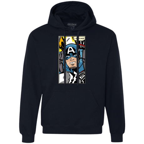 Sweatshirts Navy / S Language Premium Fleece Hoodie