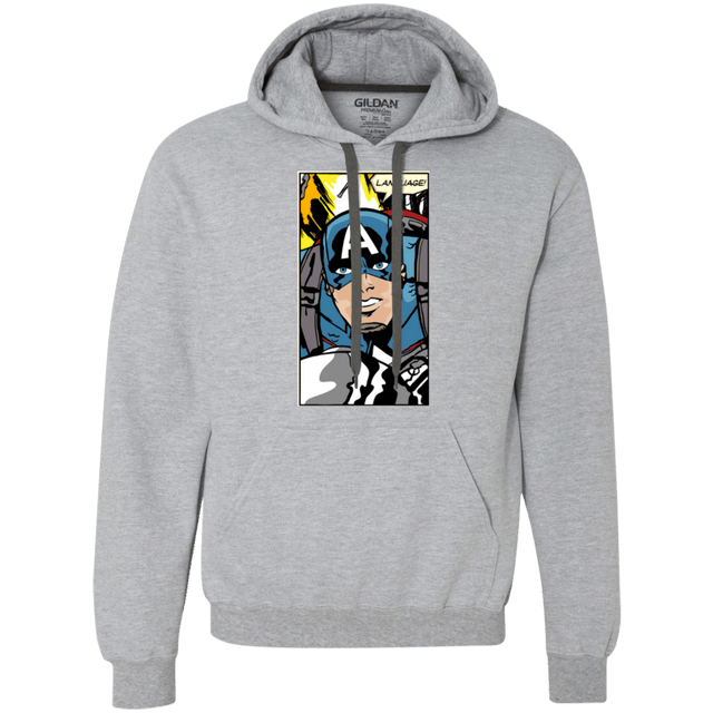 Sweatshirts Sport Grey / S Language Premium Fleece Hoodie
