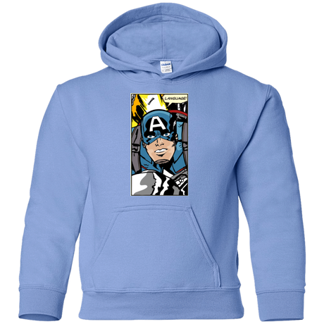 Sweatshirts Carolina Blue / YS Language Youth Hoodie