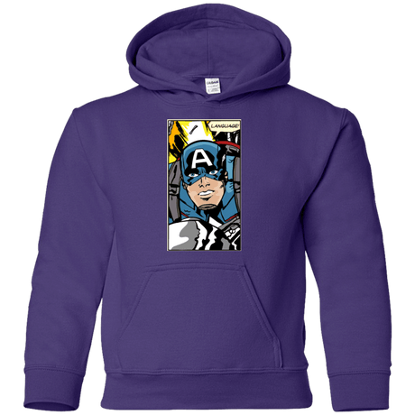 Sweatshirts Purple / YS Language Youth Hoodie