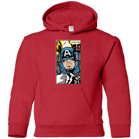 Sweatshirts Red / YS Language Youth Hoodie