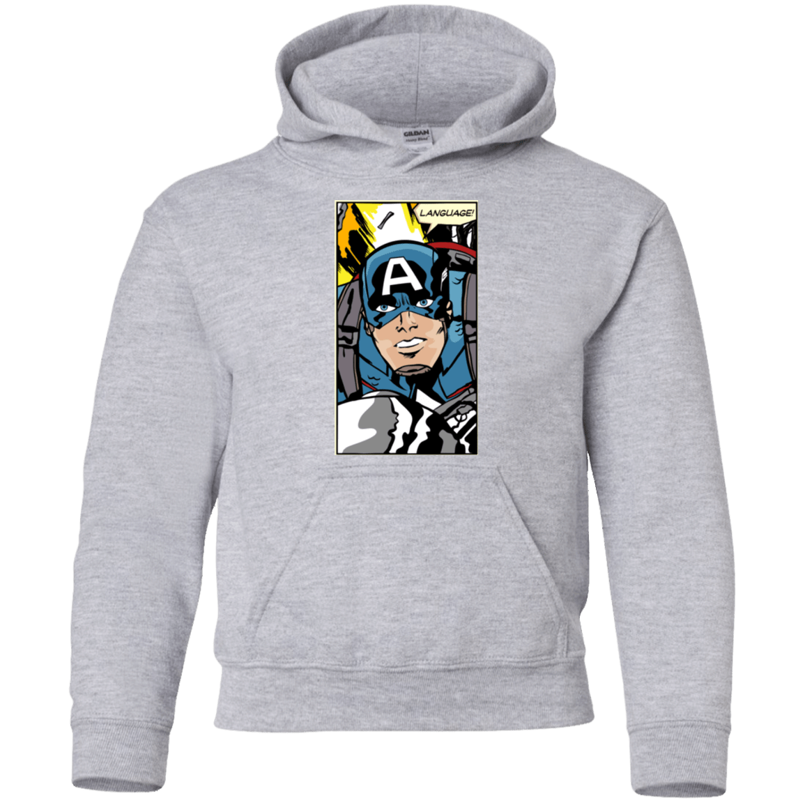 Sweatshirts Sport Grey / YS Language Youth Hoodie