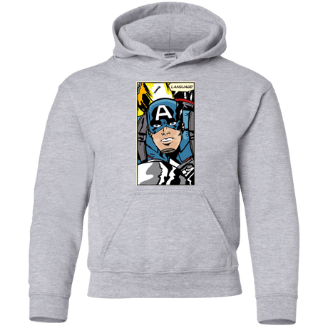 Sweatshirts Sport Grey / YS Language Youth Hoodie