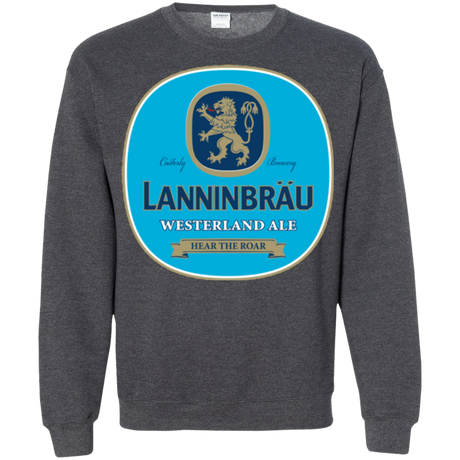 Sweatshirts Dark Heather / Small Lanninbrau Crewneck Sweatshirt