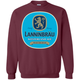 Sweatshirts Maroon / Small Lanninbrau Crewneck Sweatshirt