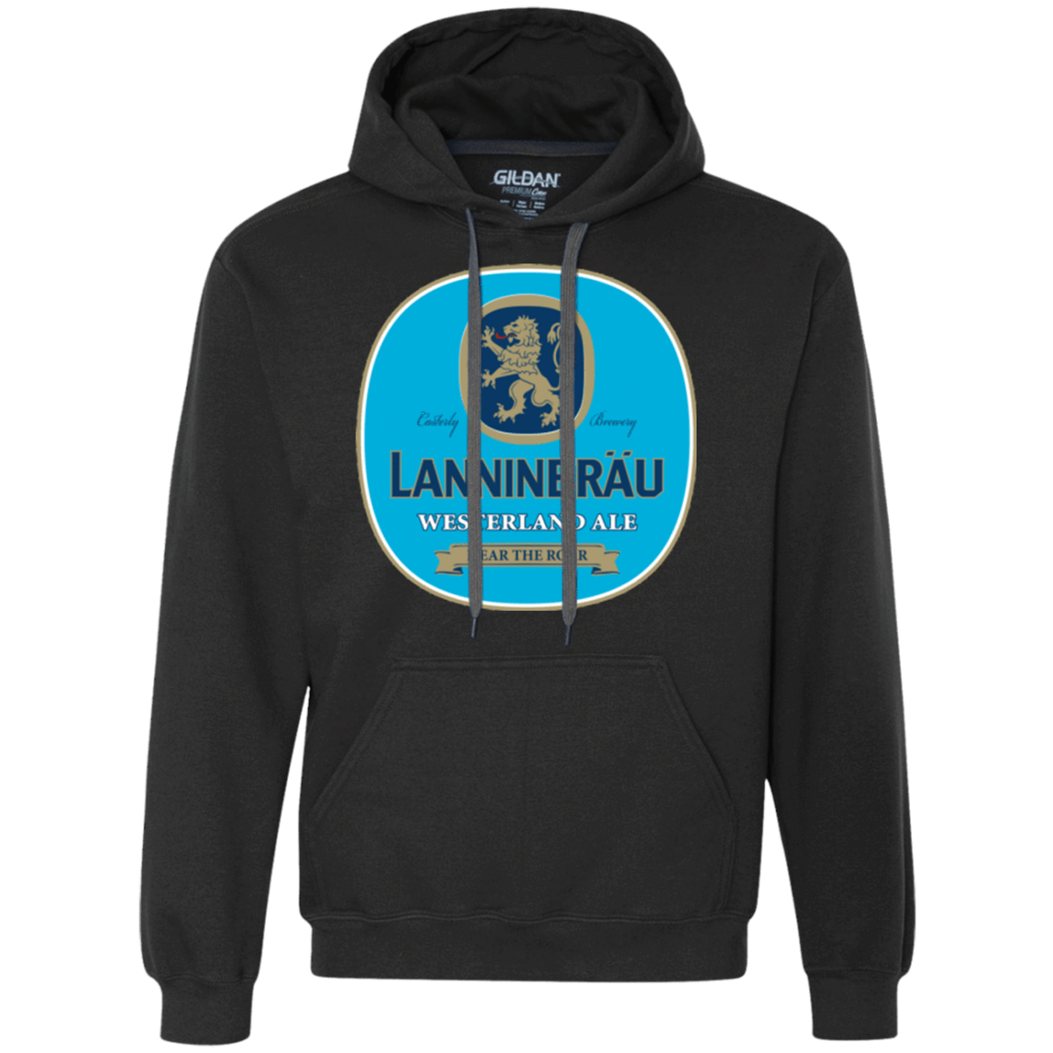 Sweatshirts Black / Small Lanninbrau Premium Fleece Hoodie