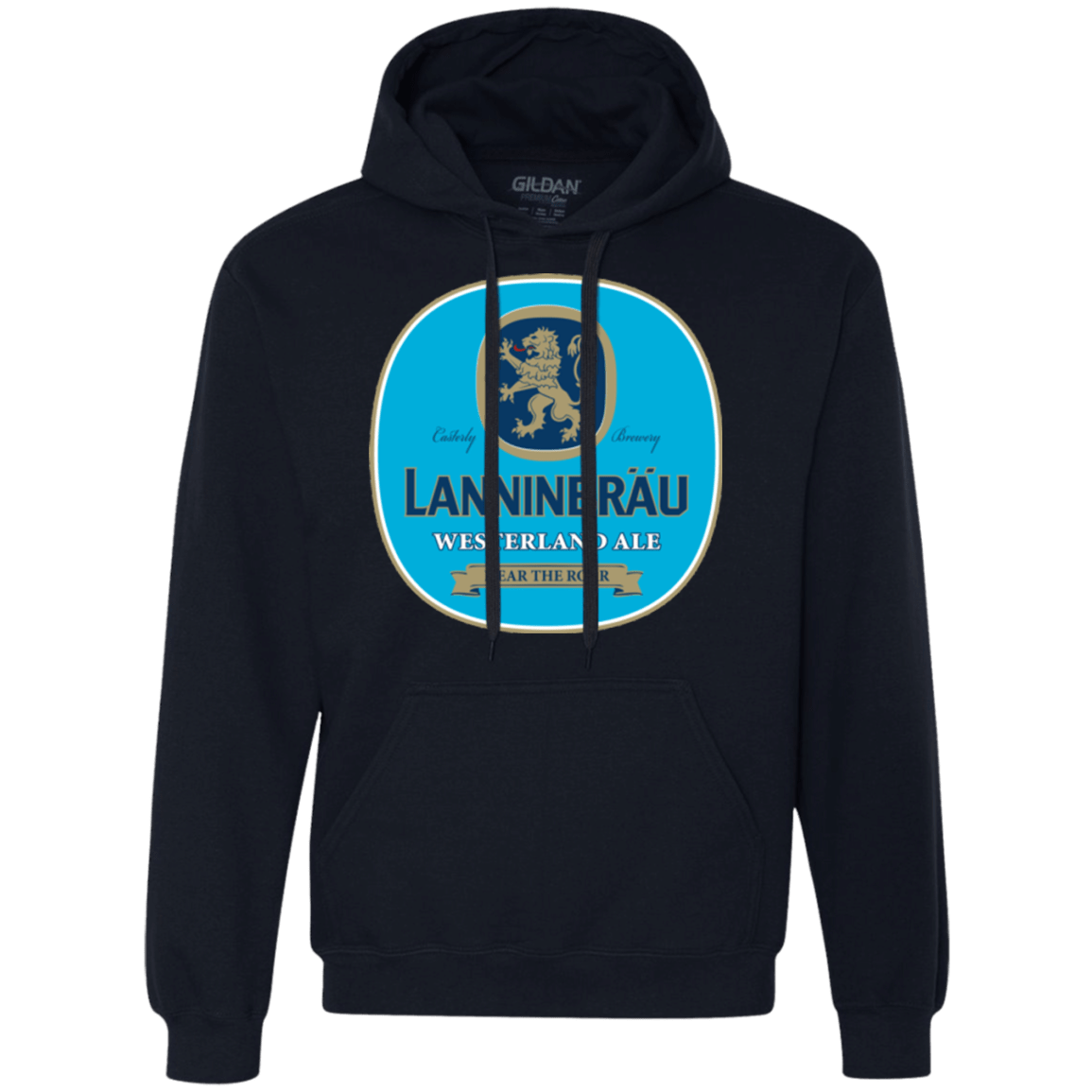 Sweatshirts Navy / Small Lanninbrau Premium Fleece Hoodie