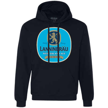 Sweatshirts Navy / Small Lanninbrau Premium Fleece Hoodie