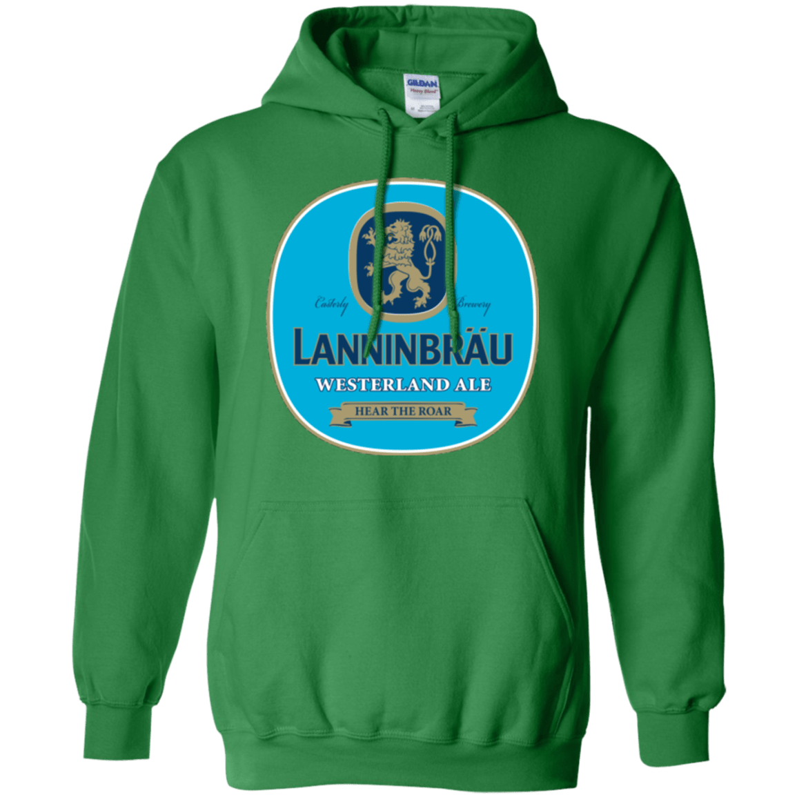 Sweatshirts Irish Green / Small Lanninbrau Pullover Hoodie