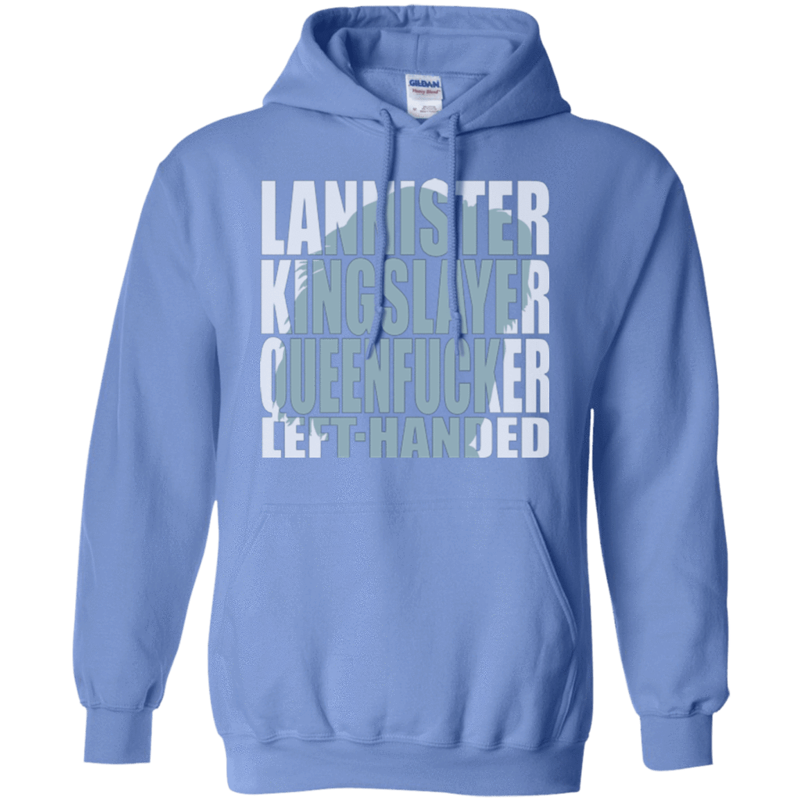 Sweatshirts Carolina Blue / Small Lannister Left Handed Pullover Hoodie