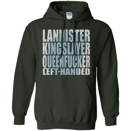 Sweatshirts Forest Green / Small Lannister Left Handed Pullover Hoodie