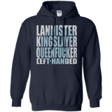Sweatshirts Navy / Small Lannister Left Handed Pullover Hoodie